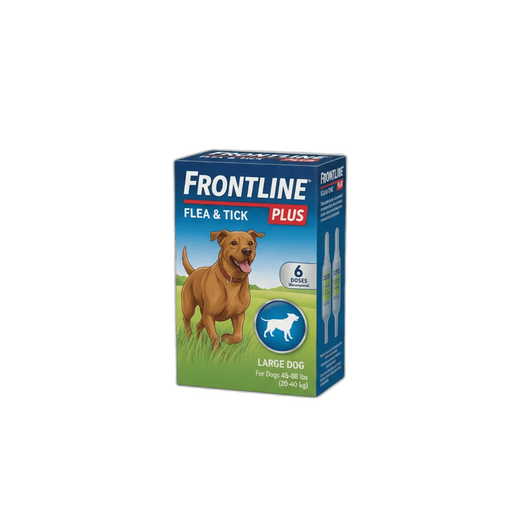 Frontline Plus Flea & Tick (Large Dog) — independently researched dog health pick on PawBench